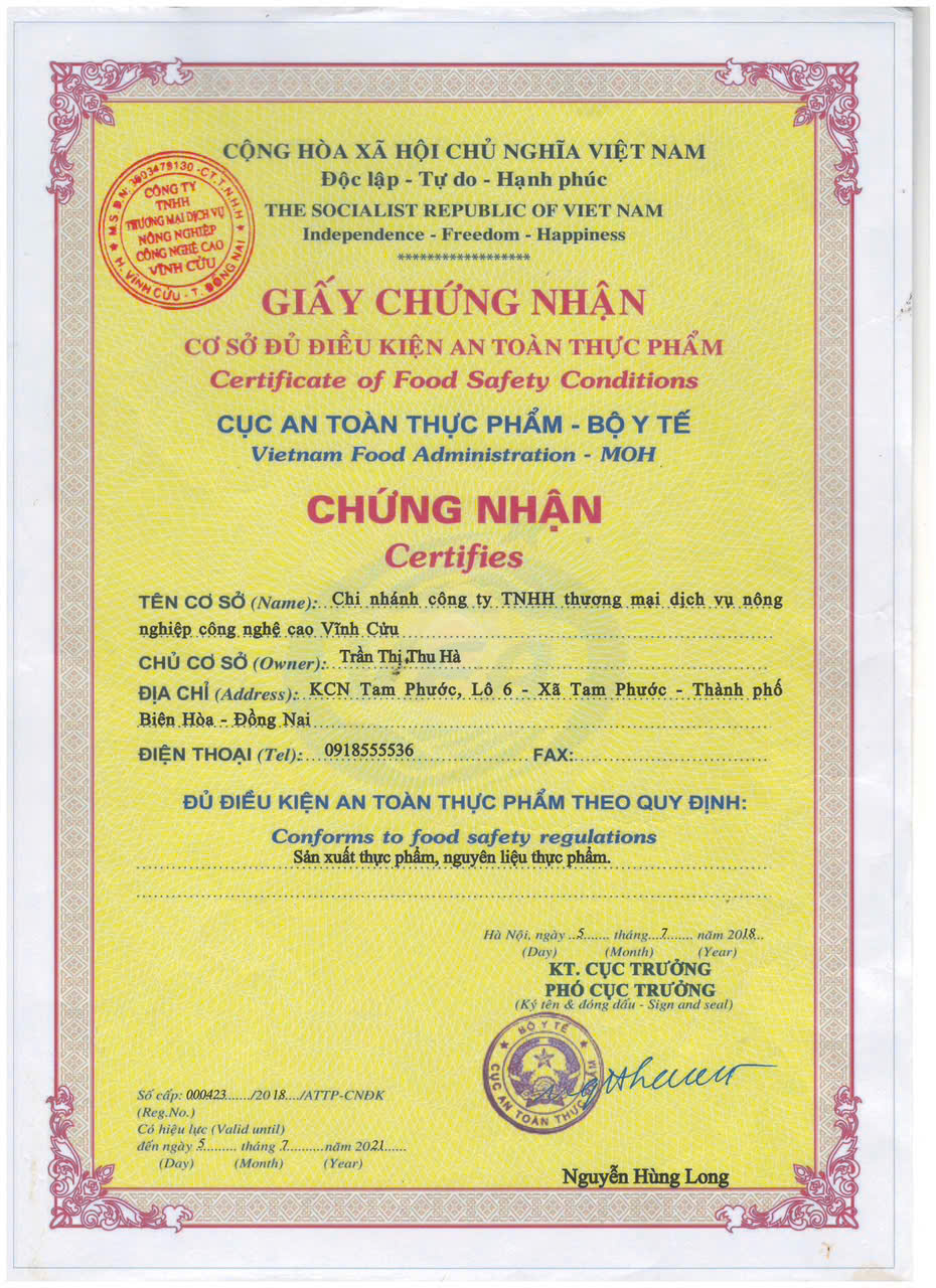 Chứng Chỉ 3