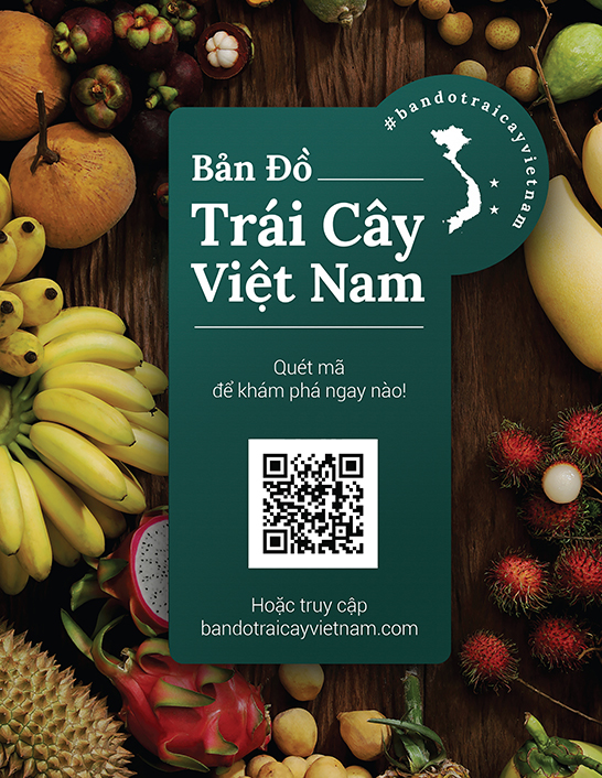 VIETNAM FRUIT MAP
