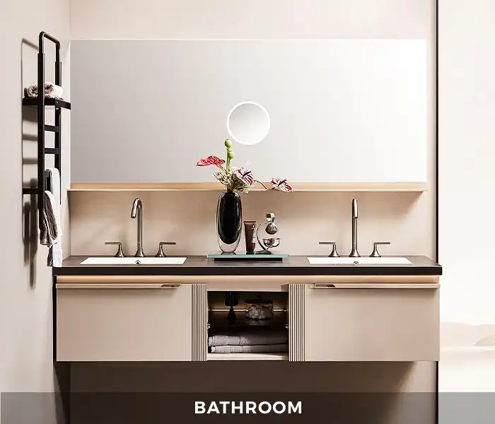 Modern UV Lacquer Kitchen Cbainet PLCC21340