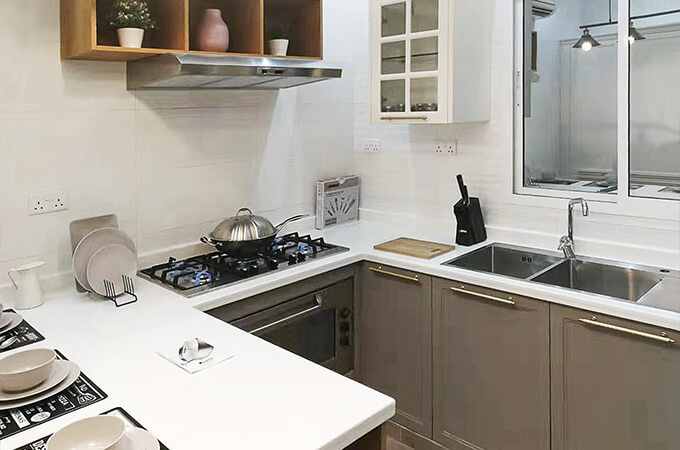 OPPEIN Kitchen Cabinet Apartment Project in Oman