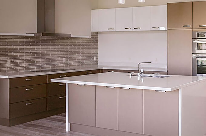 OPPEIN USA Luxury Home Project Kitchen Cabinet