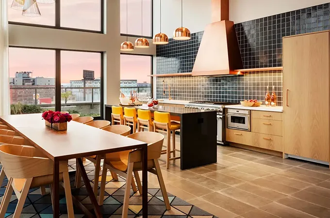 Custom Kitchen and Bathroom Cabinets for Chicago Luxury Apartments