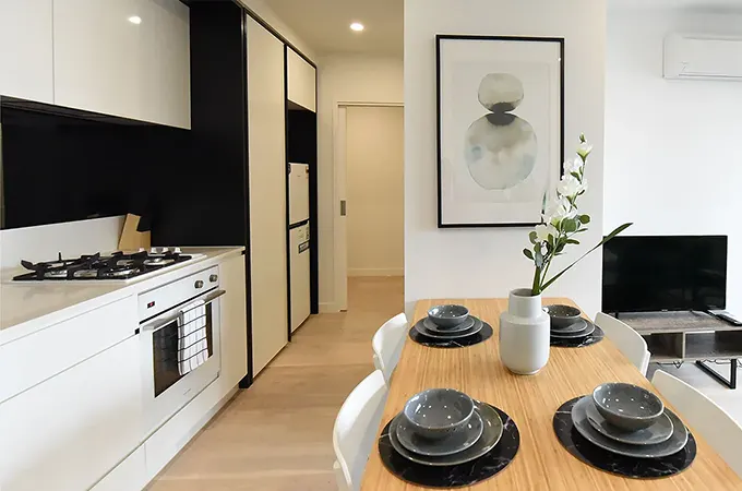 Apartment Custom Kitchen Joinery Project 166 Units Melbourne by OPPEIN