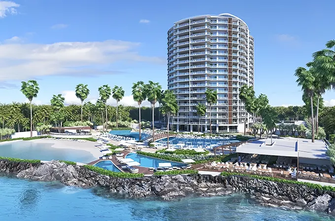 Custom Joinery for Hilton Apartment Hotel in Dominican Seaside Resort