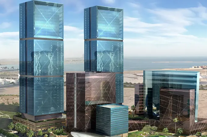 Walnut Veneer Joinery for Al Shahad Tower Hospitality Project in Qatar