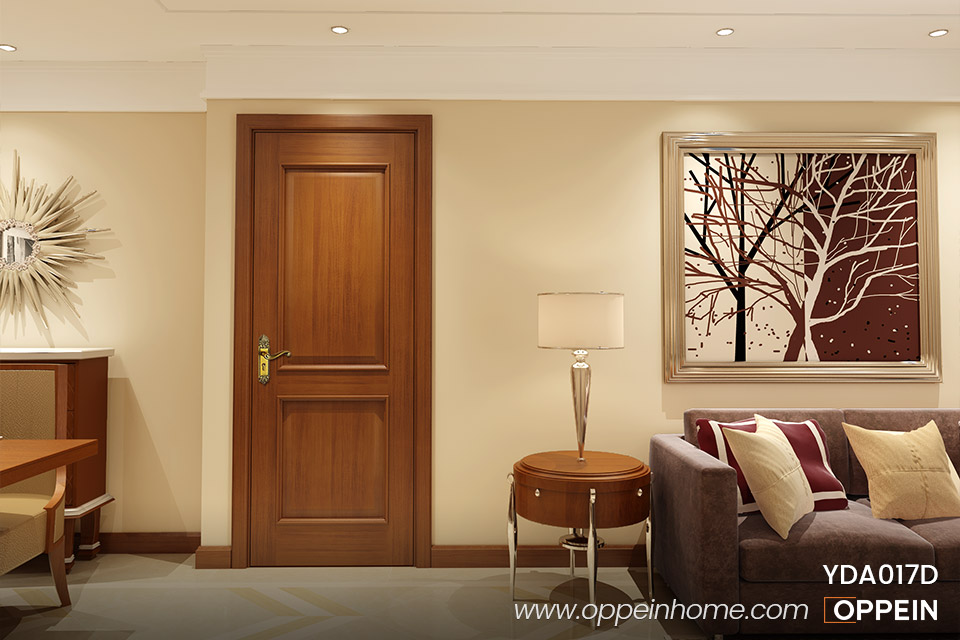 Luxurious Series Black Walnut Interior Door YDA017D