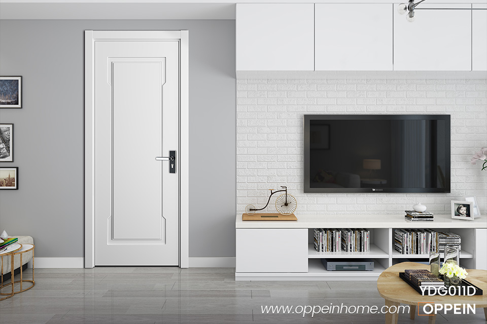 Modern Matte Lacquer Interior Glass Door YDG011D