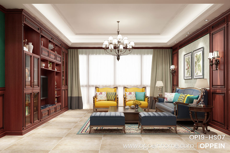 Luxury Traditional Style Villa Design OP19-HS07
