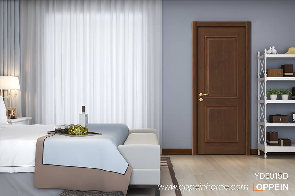 Classic Series Black Walnut Veneer Interior Door YDE015D