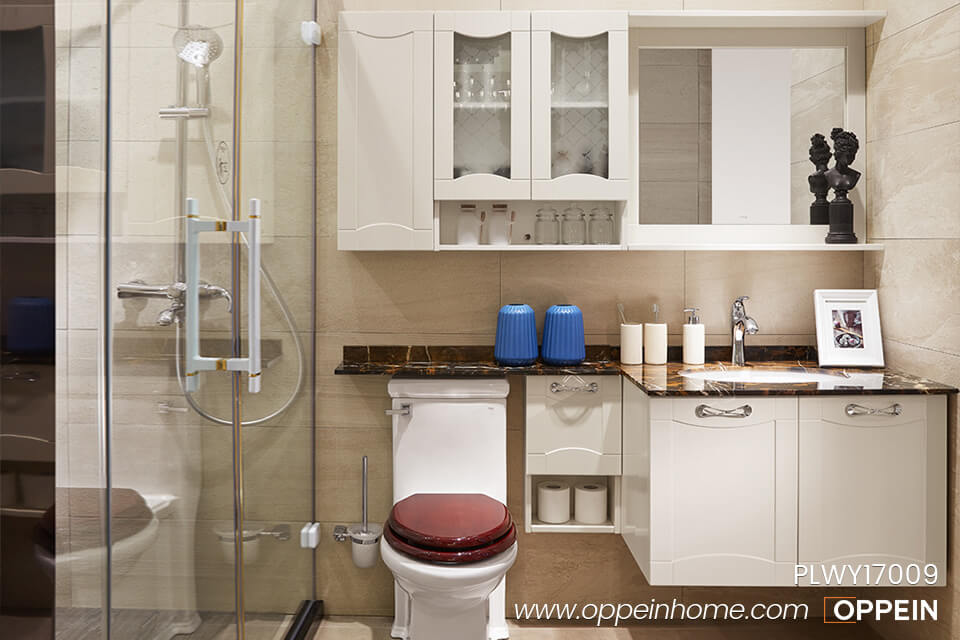 Lacquer Wall-Mounted Bathroom Medicine Cabinet PLWY17009