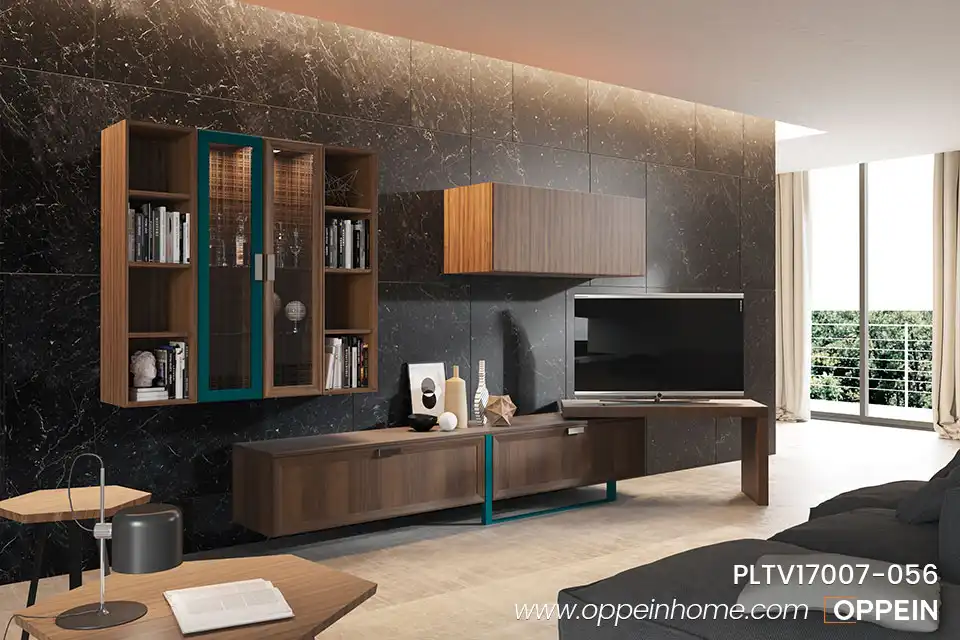 Modern Wooden TV Stand Wooden TV Unit PLTV17007-056