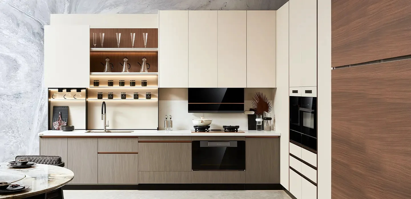 latest-minimalist-handleless-beige-kitchen-cabinets-design-2