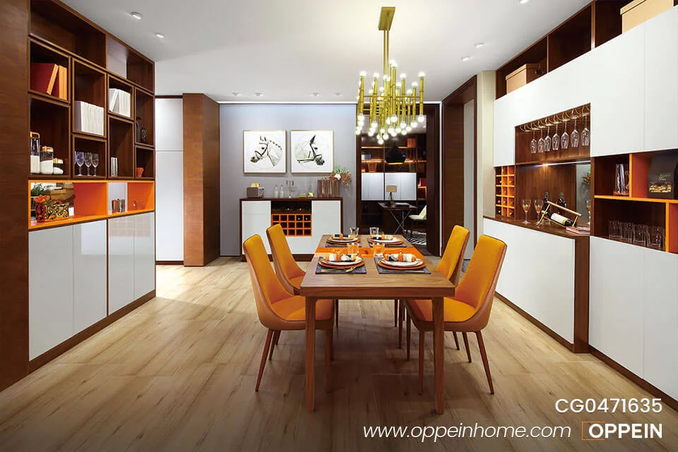 Contemporary Trendy White Sideboard CG0471635