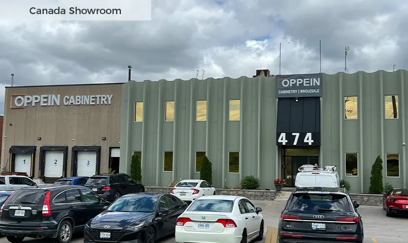 oppein canada kitchen cabinet showroom