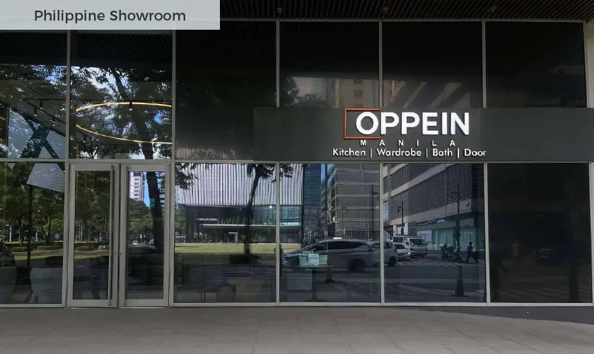 oppein philippine kitchen cabinet showroom