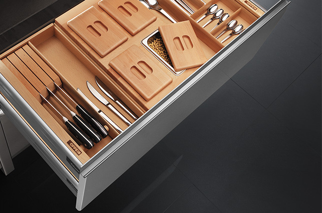 Base Cabinet Storage Solution.