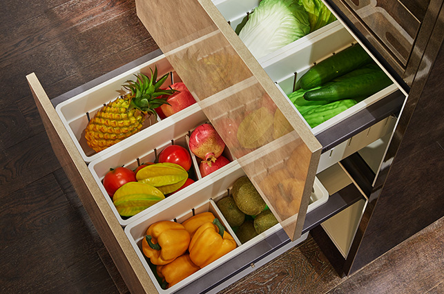 Base Cabinet Storage Solution.