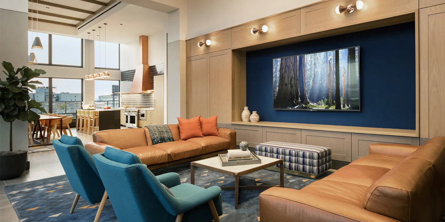 chicago-luxury-apartments-project-living-room-and-kitchen-cabinets