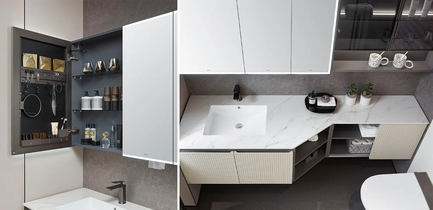 modern-beige-fluted-bathroom-vanity-with-large-storage-space modern-beige-fluted-bathroom-vanity-with-large-storage-space