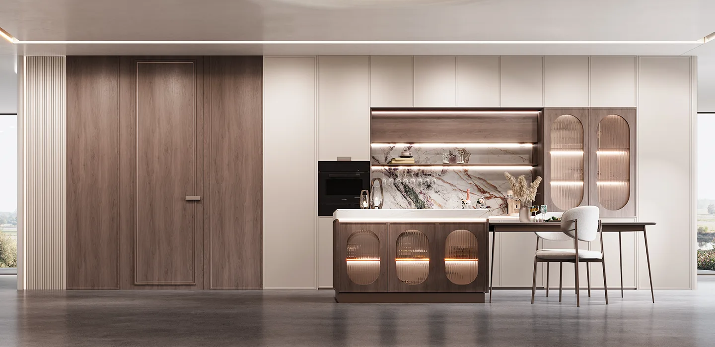 walnut-and-white-full-house-furniture-in-retro-maillard-style-dry-kitchen-cabinets walnut-and-white-full-house-furniture-in-retro-maillard-style-dry-kitchen-cabinets