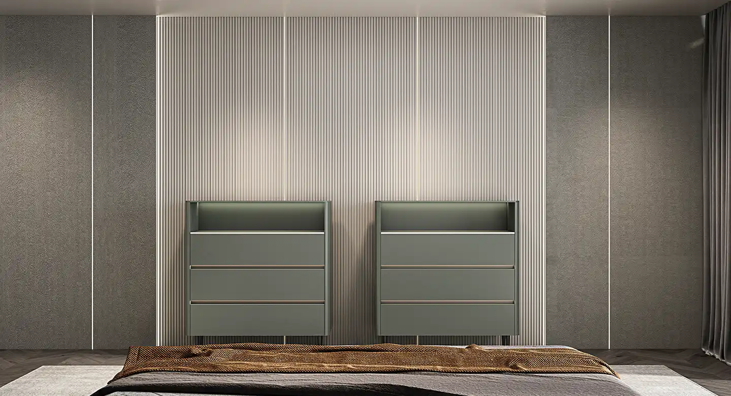 forest-green-and-soft-white-lacquered-full-house-furniture-bedroom-cabinets