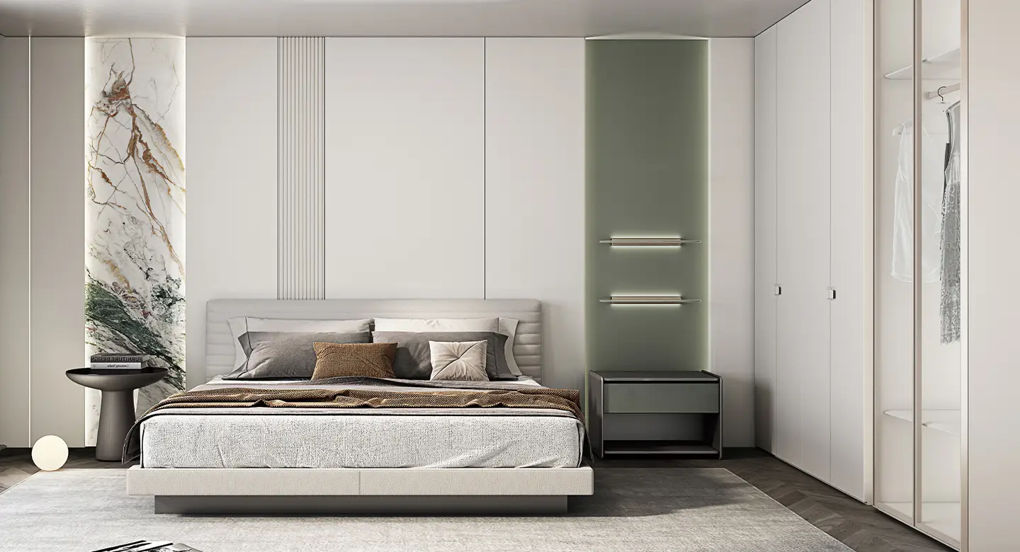 forest-green-and-soft-white-lacquered-full-house-furniture-bedroom-design