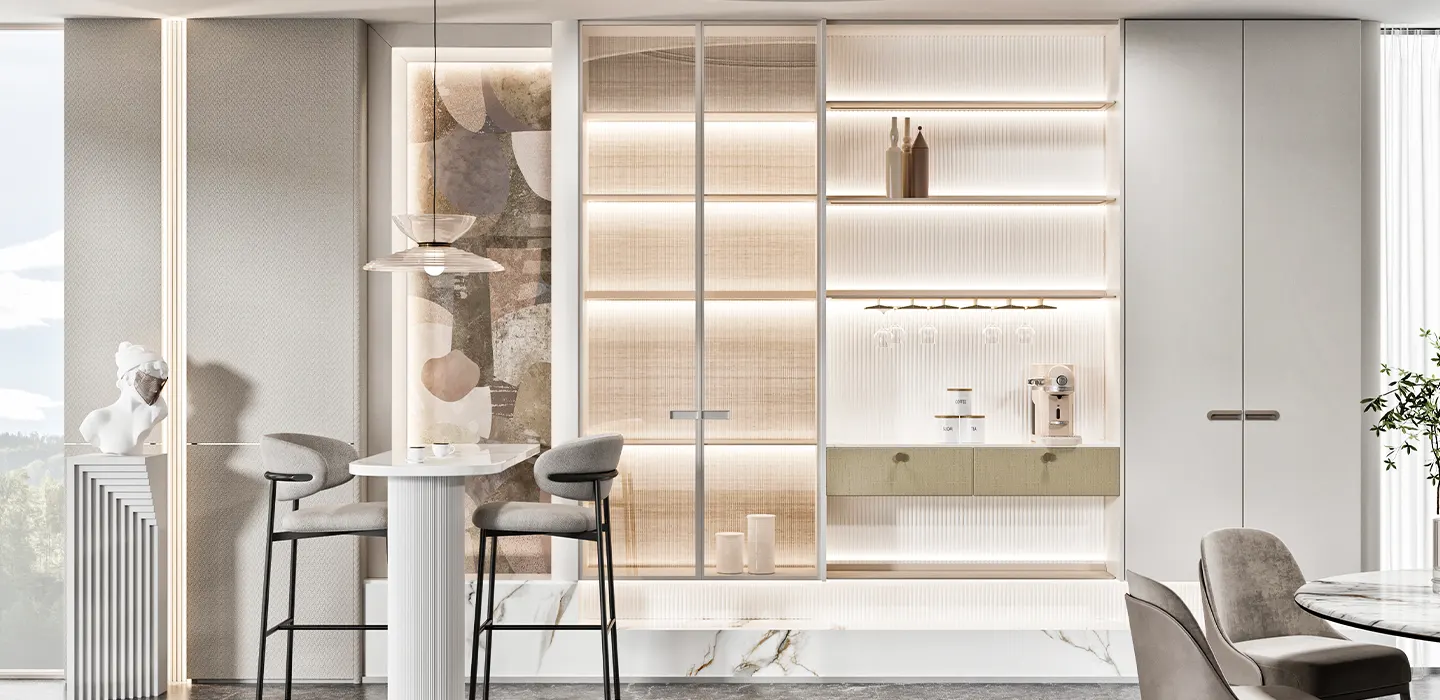modern-minimalist-white-and-yellow-dining-room-cabinets