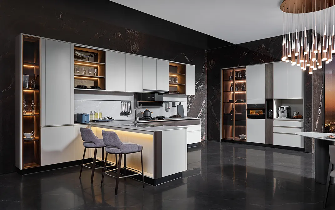 How to Decorate a Kitchen Showroom
