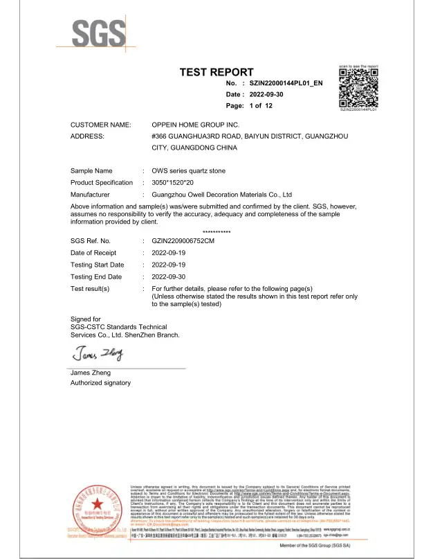 Certifications